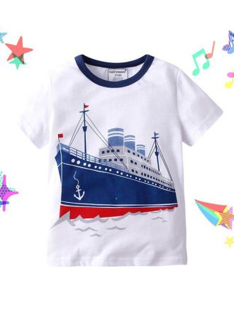 تیشرت-پسرانه-طرح-کشتی|مثلث شاپ