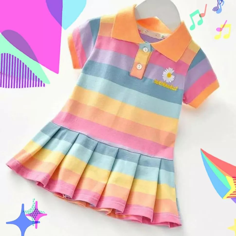 پیراهن مدل رنگین کمان پیراهن مدل رنگین کمان|مثلث شاپ