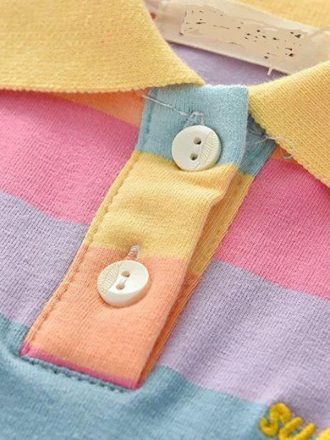 پیراهن-مدل-رنگین-کمان|مثلث شاپ