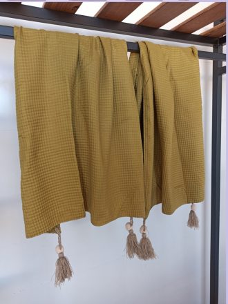 شال پاییزه منگوله دار